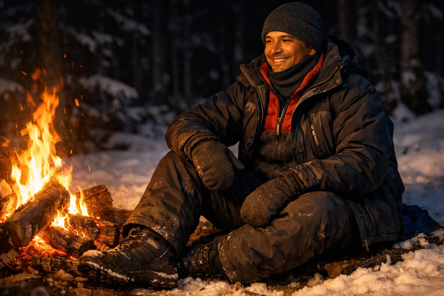 The Campfire Evening Layered Outfit