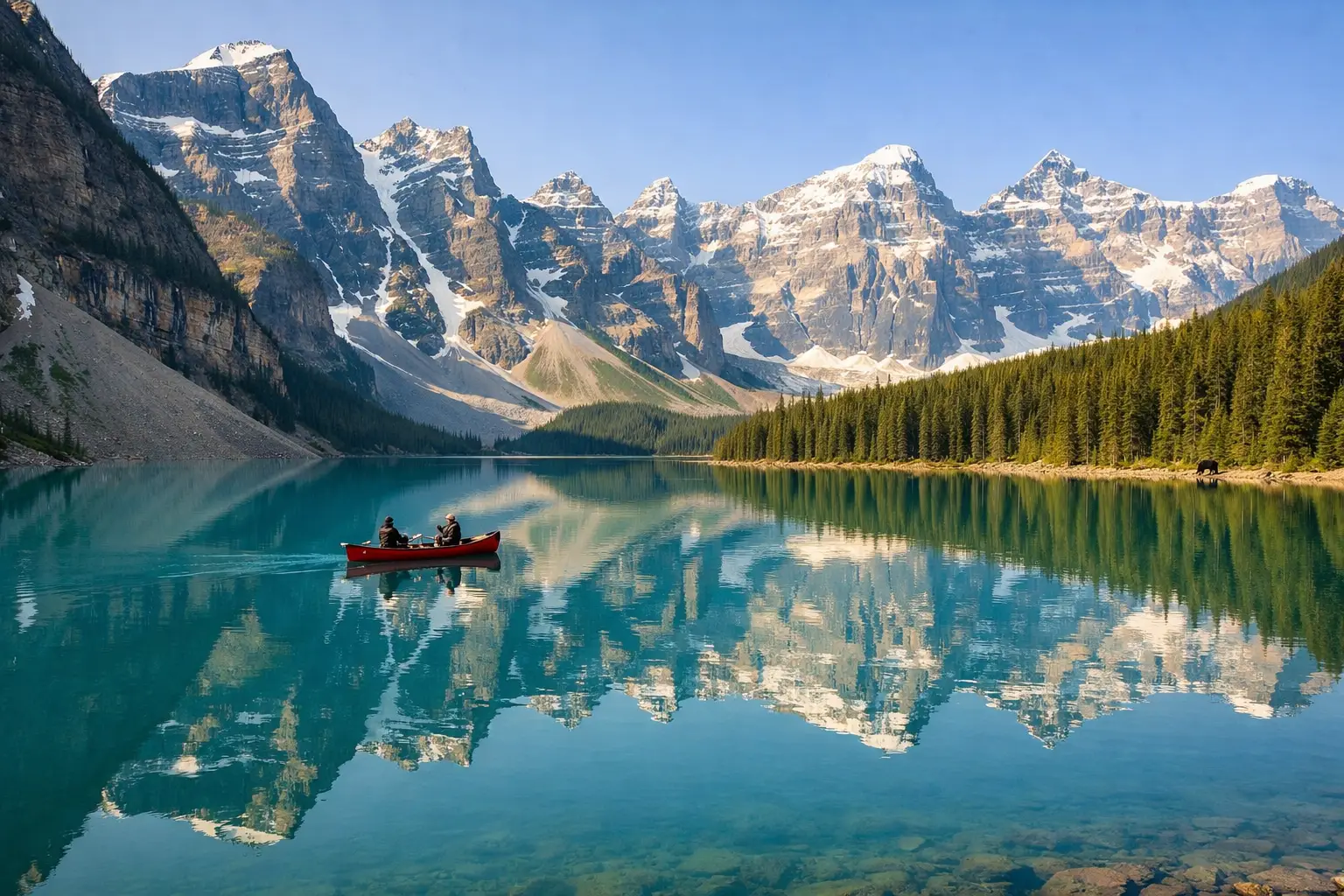 The Canadian Rockies Wilderness Mountain Escape