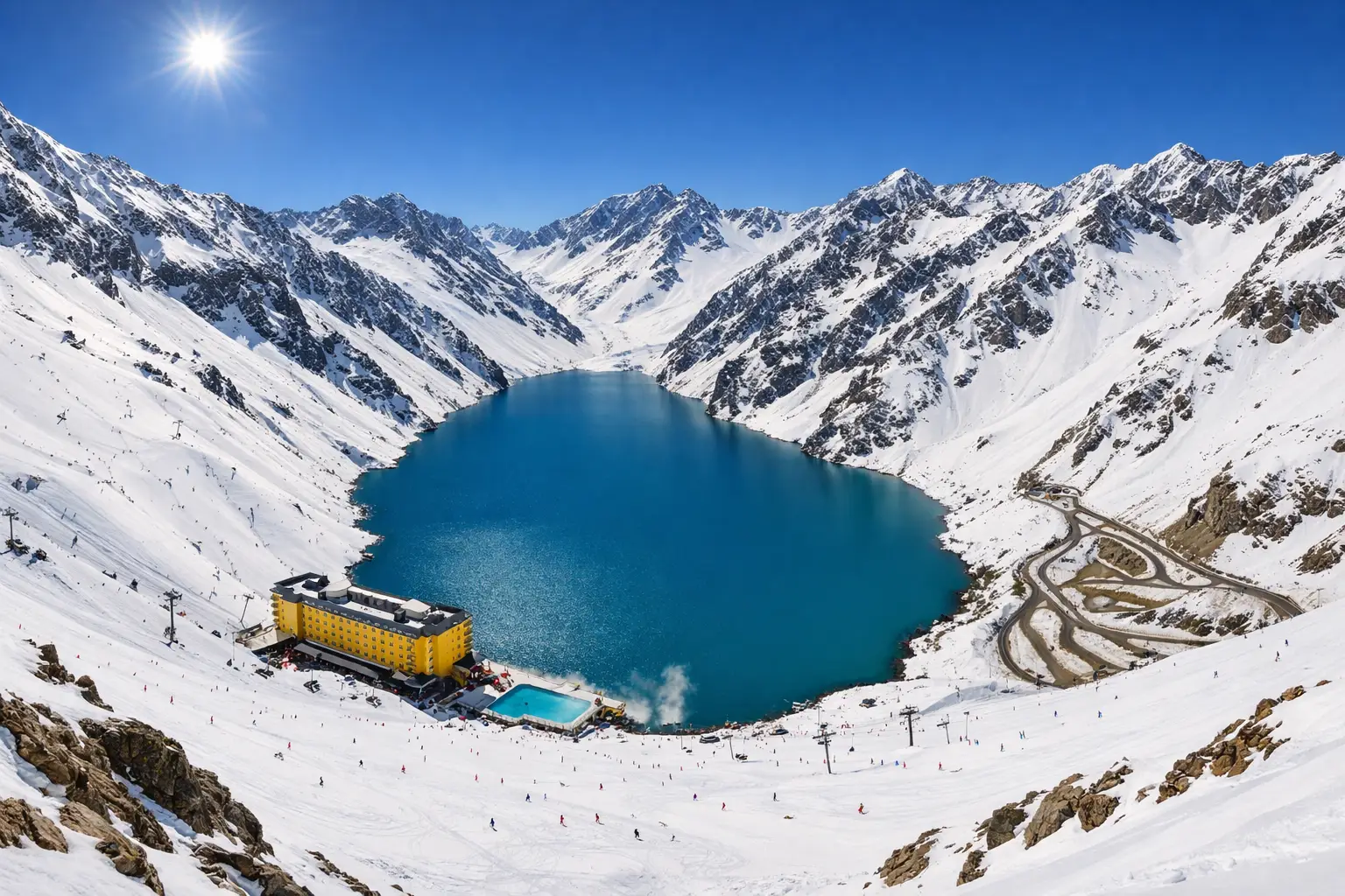 The Complete Resort Bowl from Above