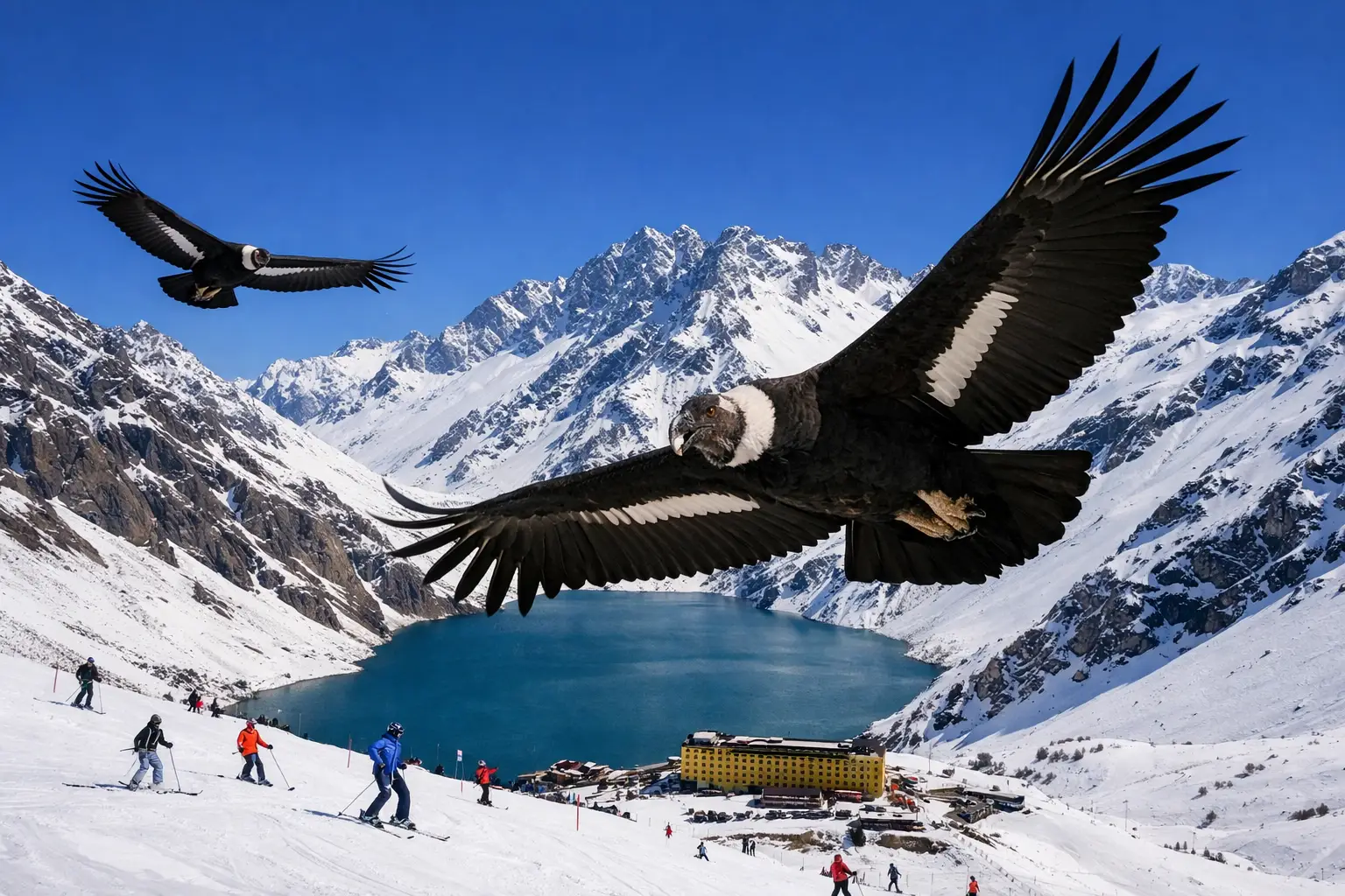 The Condor Sightings Above the Resort