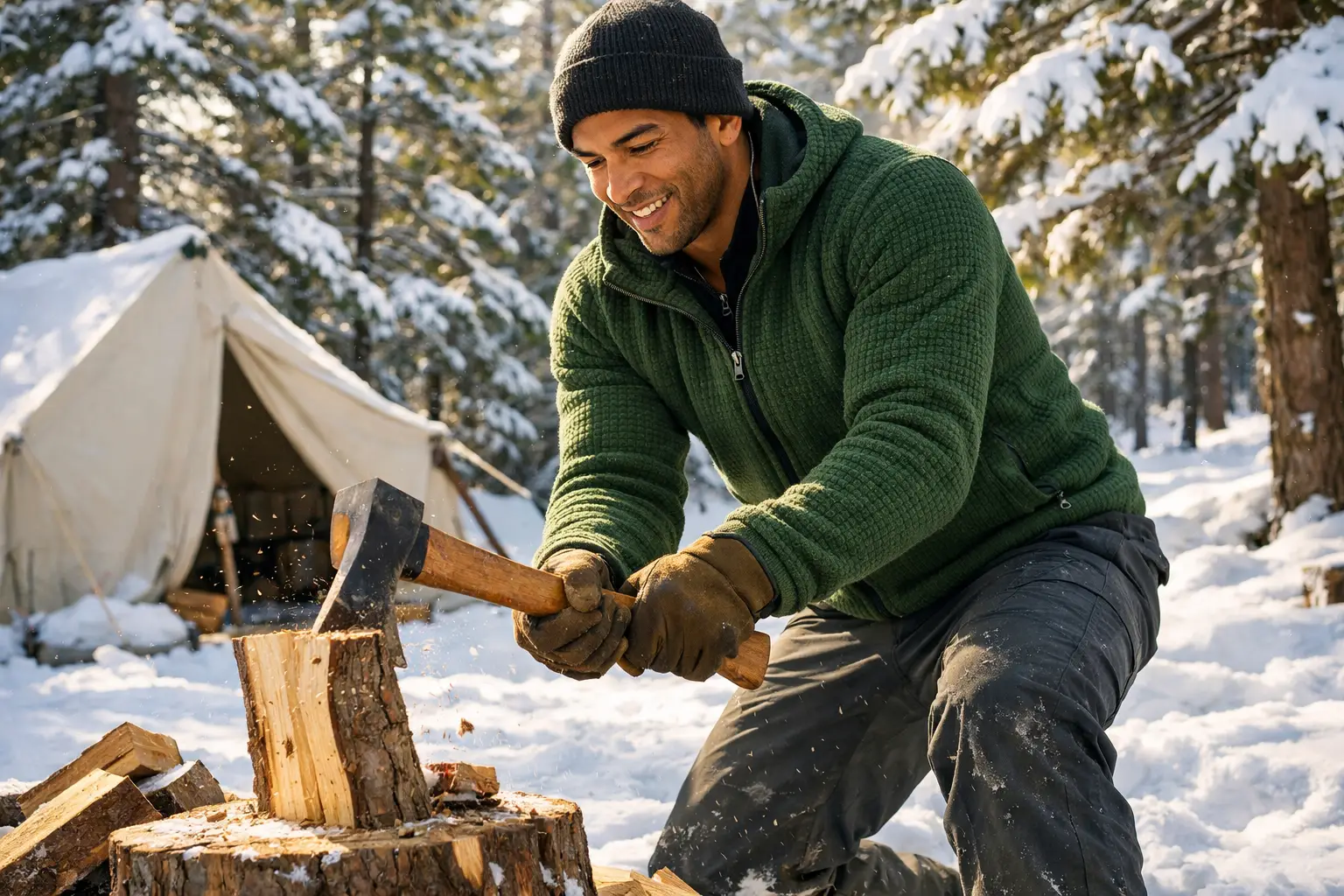 The Fleece Mid Layer Outfit