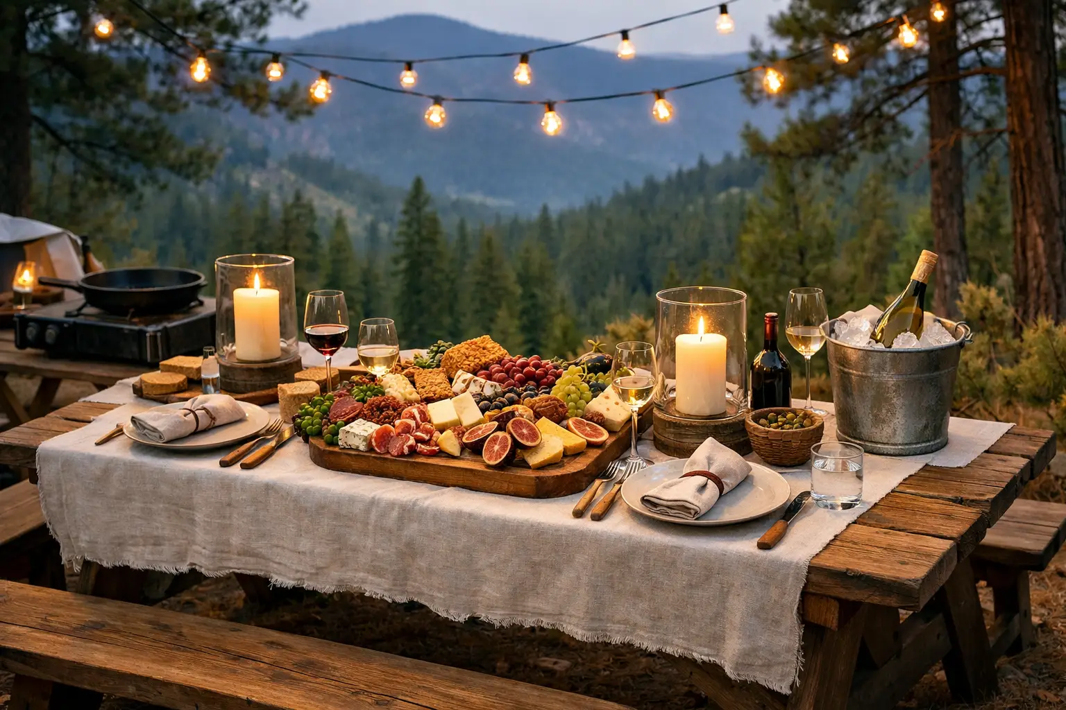 The Gourmet Outdoor Kitchen and Dining Setup