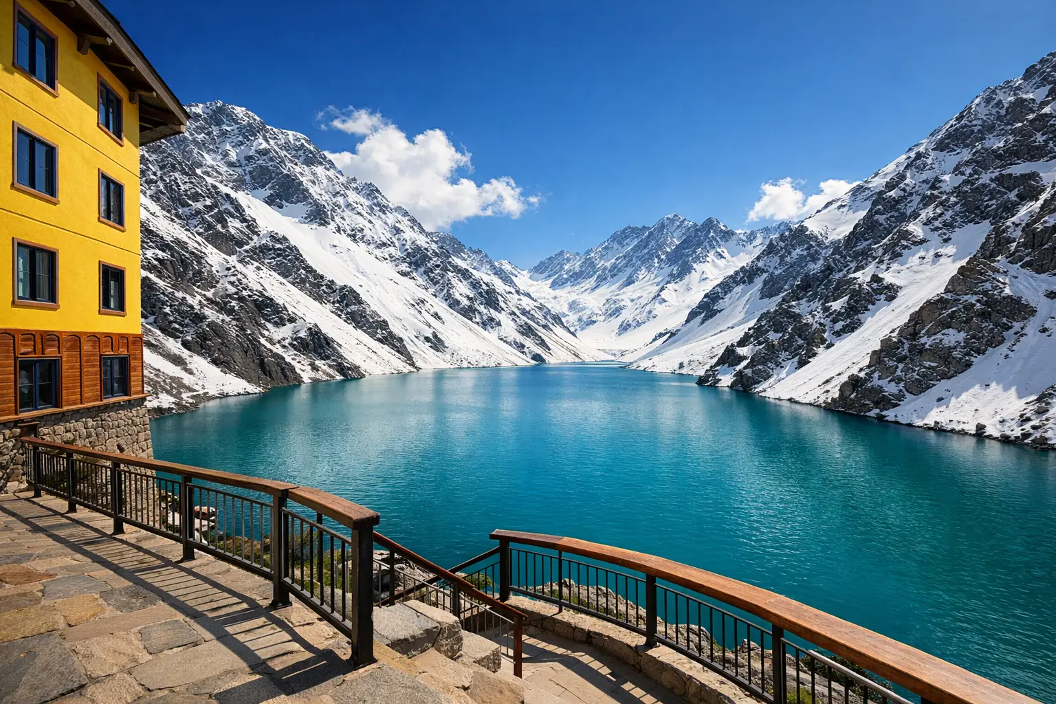 The Hotel Portillo Terrace Viewpoint