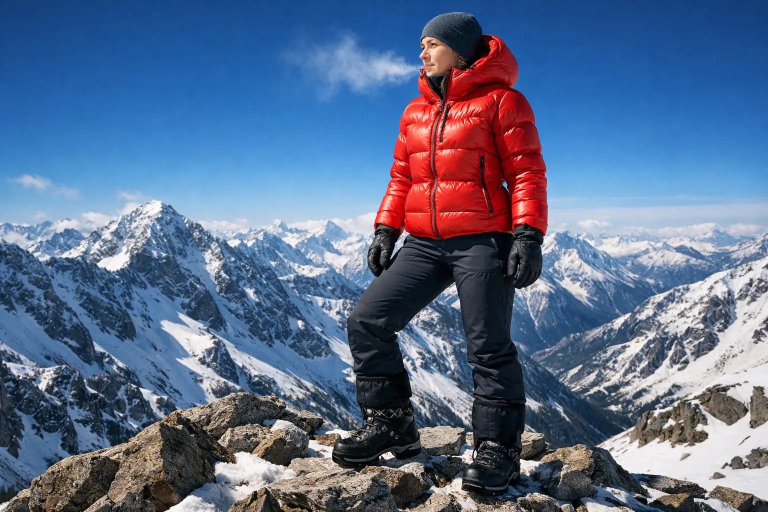 The Insulated Jacket and Soft-Shell Pants Cold Weather Outfit