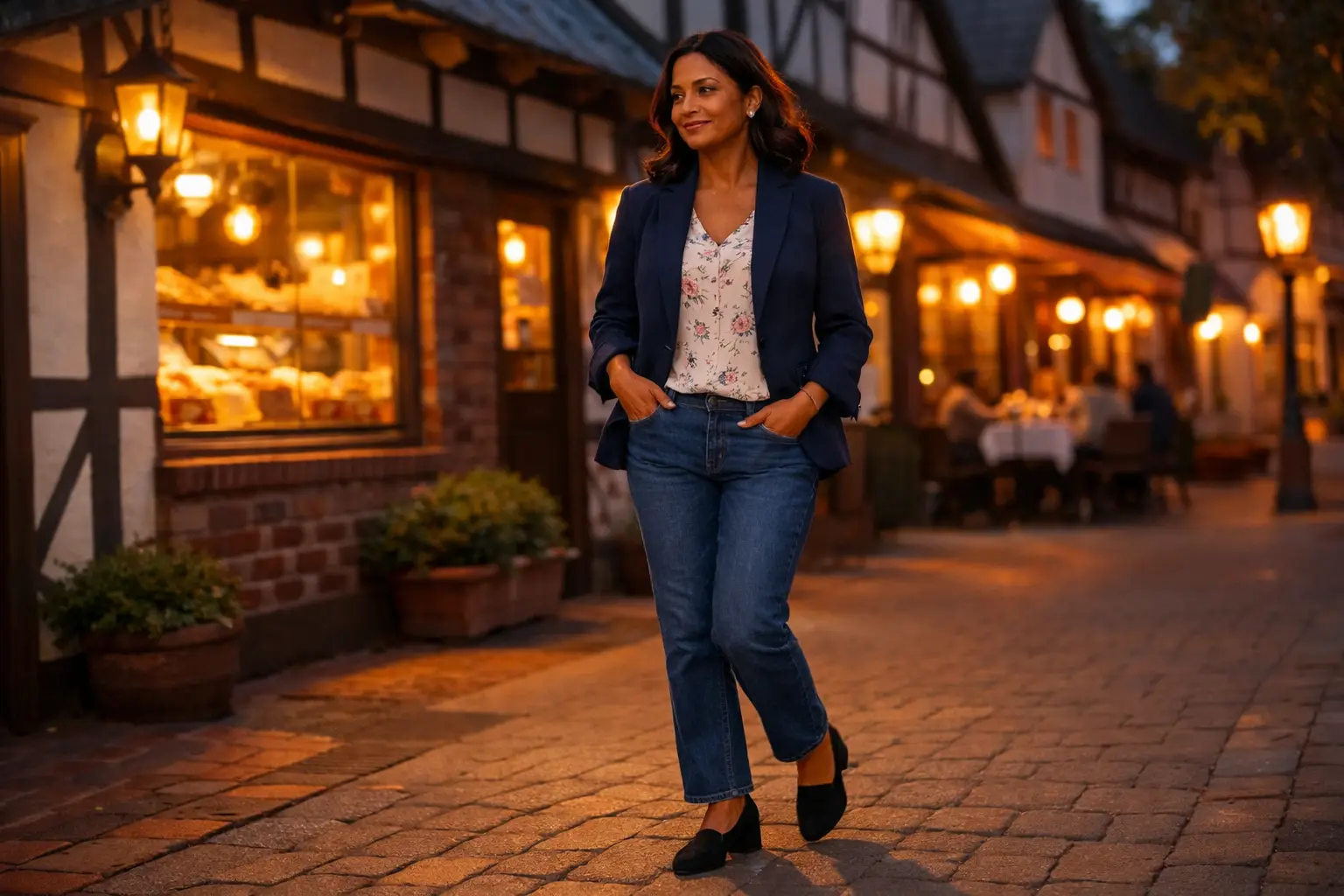 The Lightweight Jacket Evening Outfit