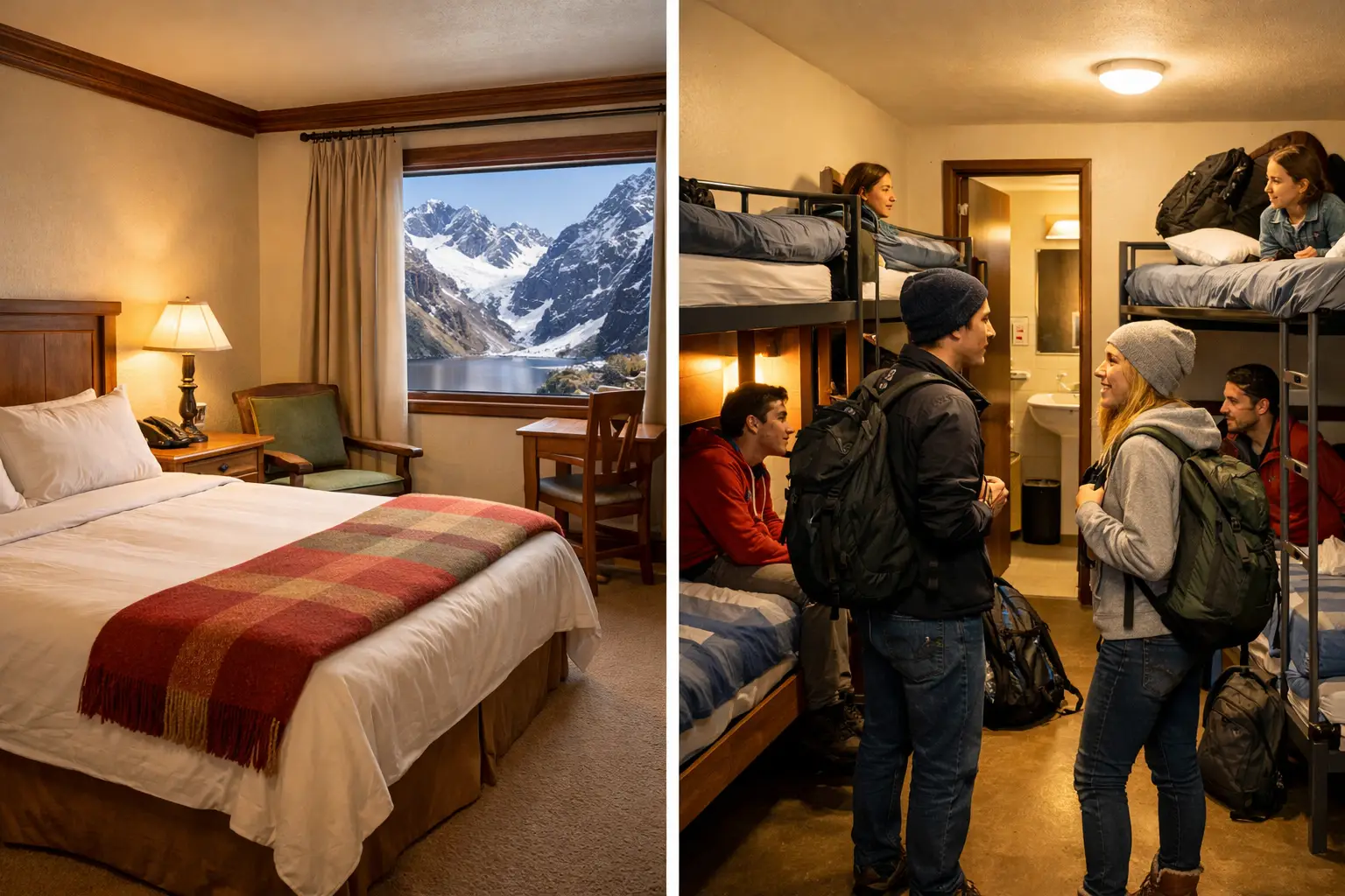 The Lodging Options at Portillo