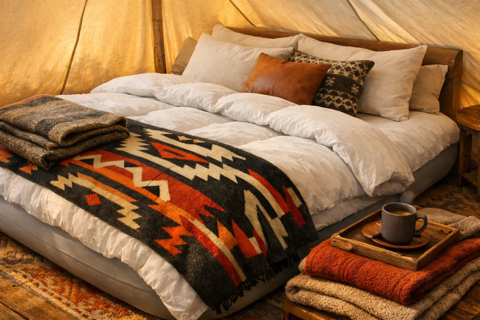 The Pendleton Blanket and Wool Throw Layering System
