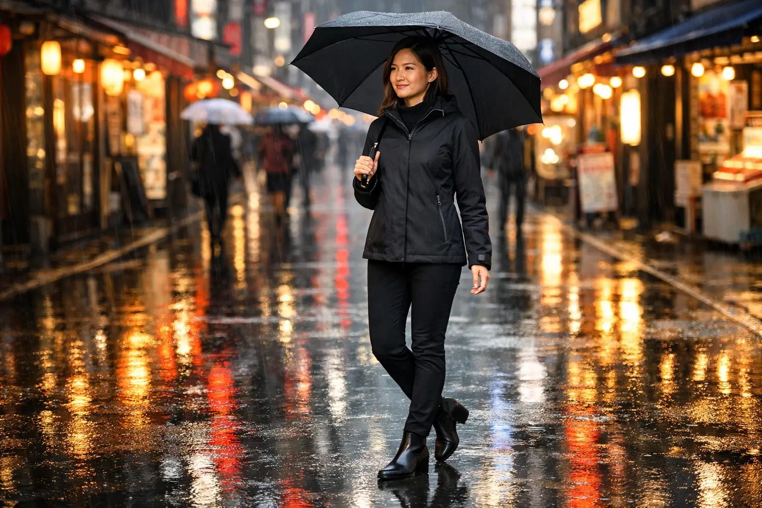 The Rainy Day Tokyo Outfit