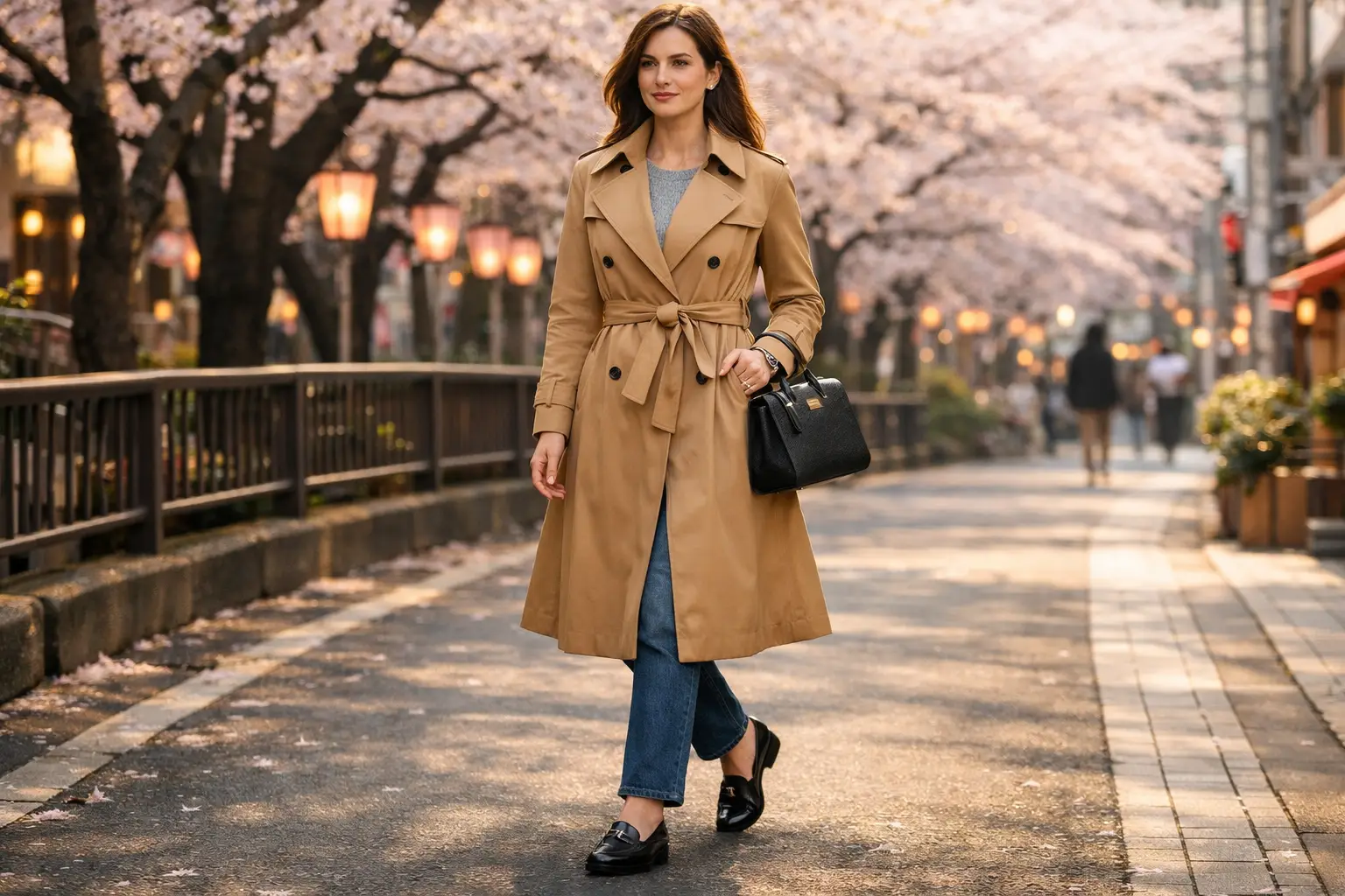 The Trench Coat Layered Outfit for Spring and Autumn