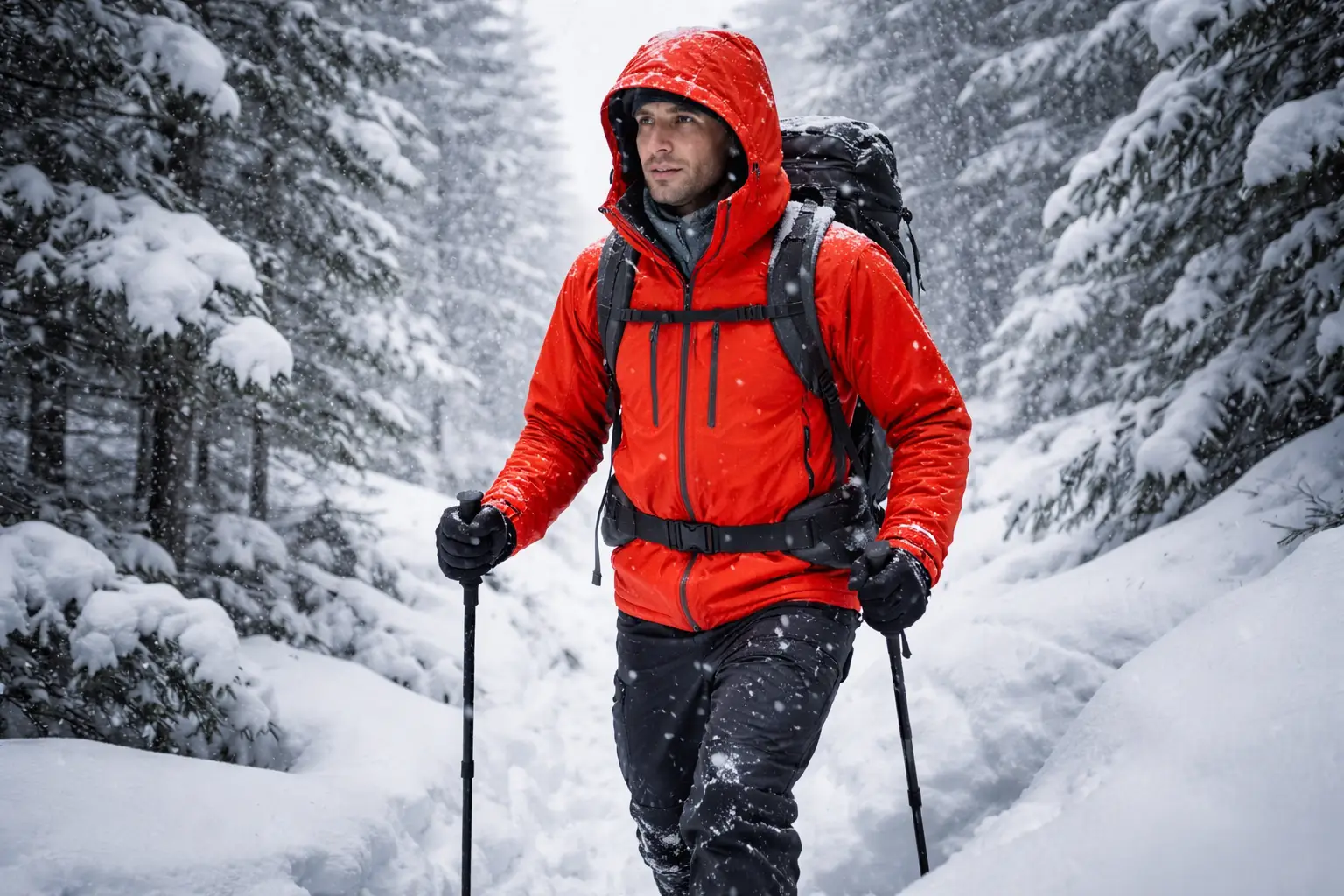 The Waterproof Shell Jacket Outer Layer Outfit