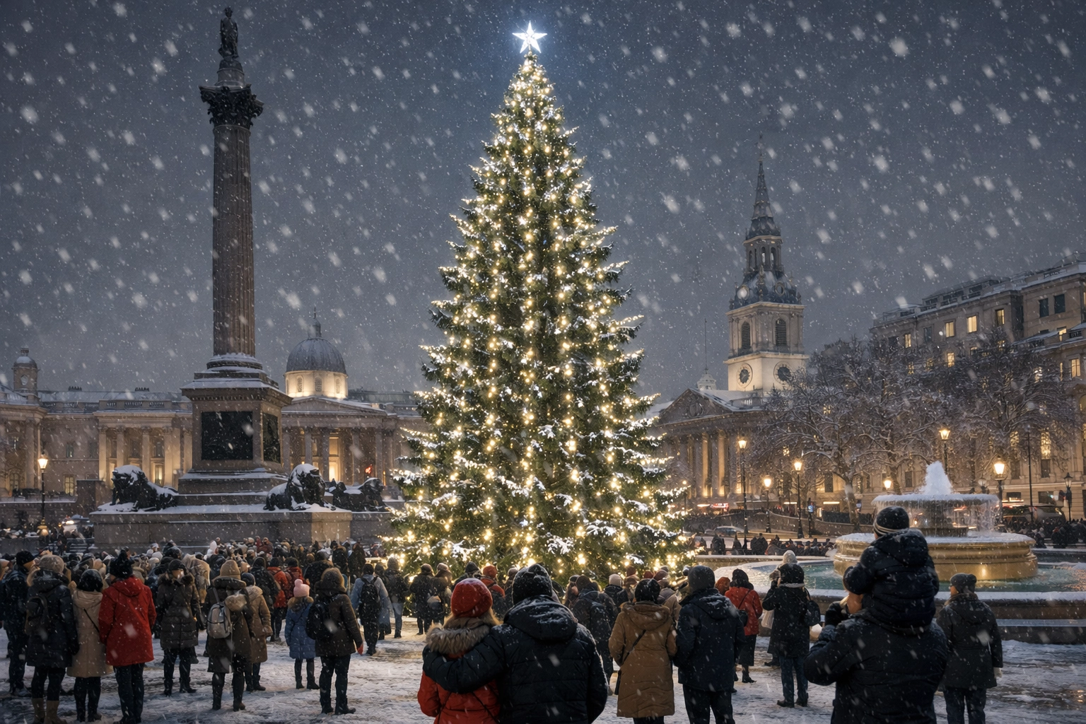 Trafalgar Square Christmas Tree