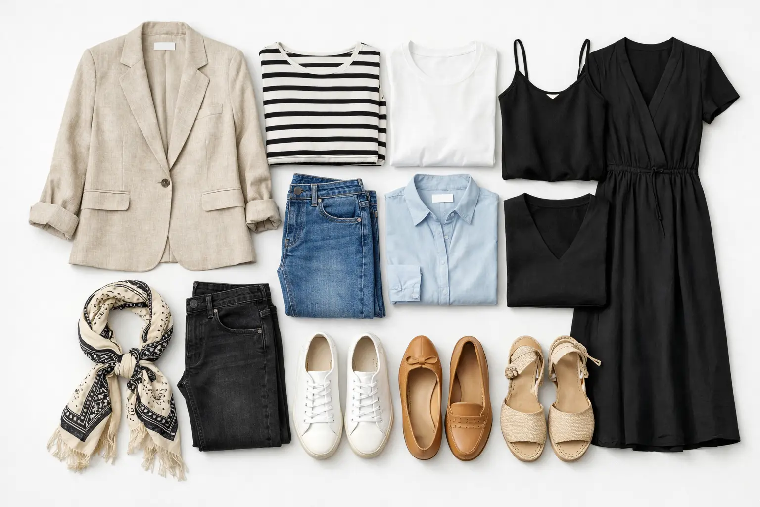 Travel Capsule Wardrobe for France
