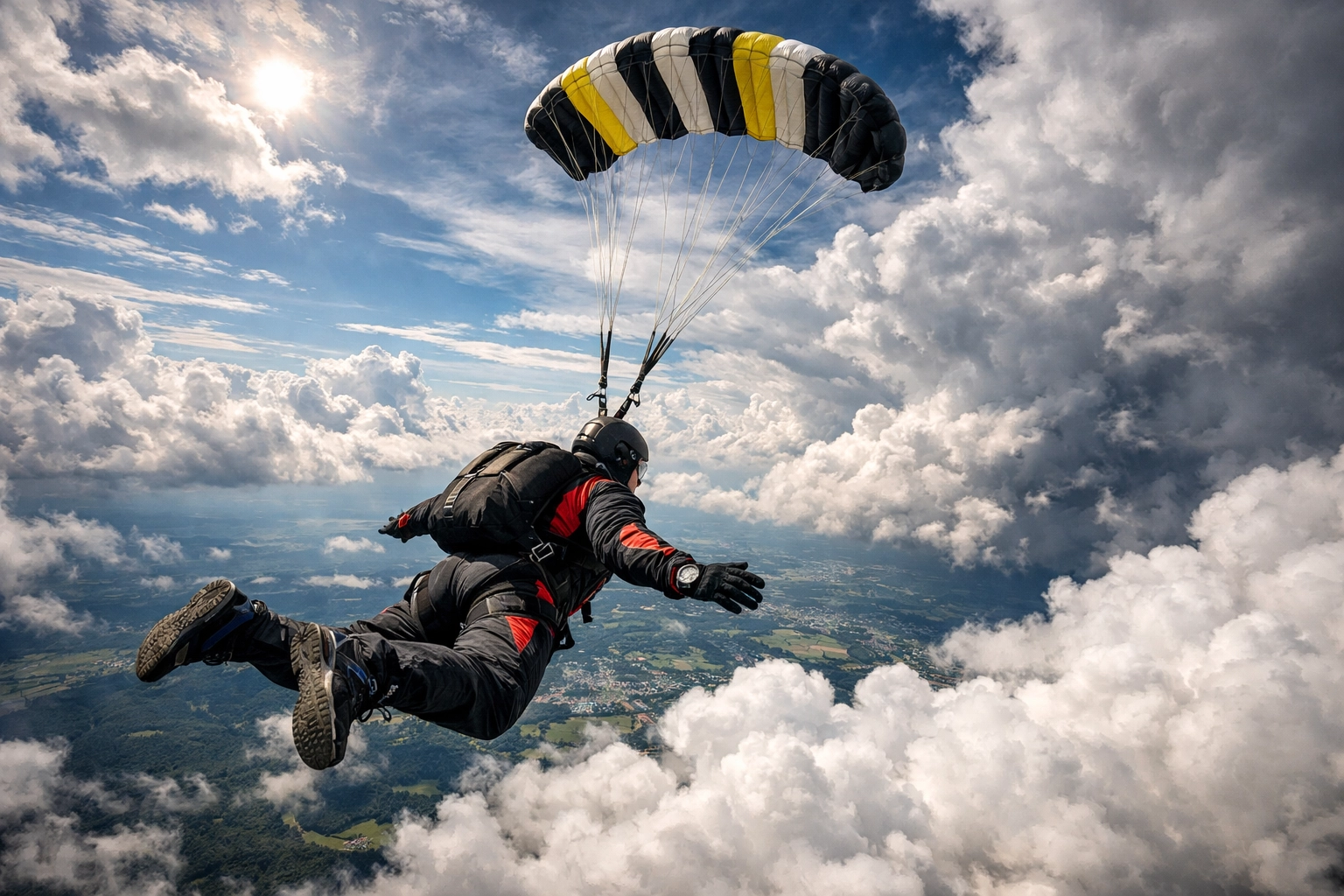 Try Skydiving Once in Your Life