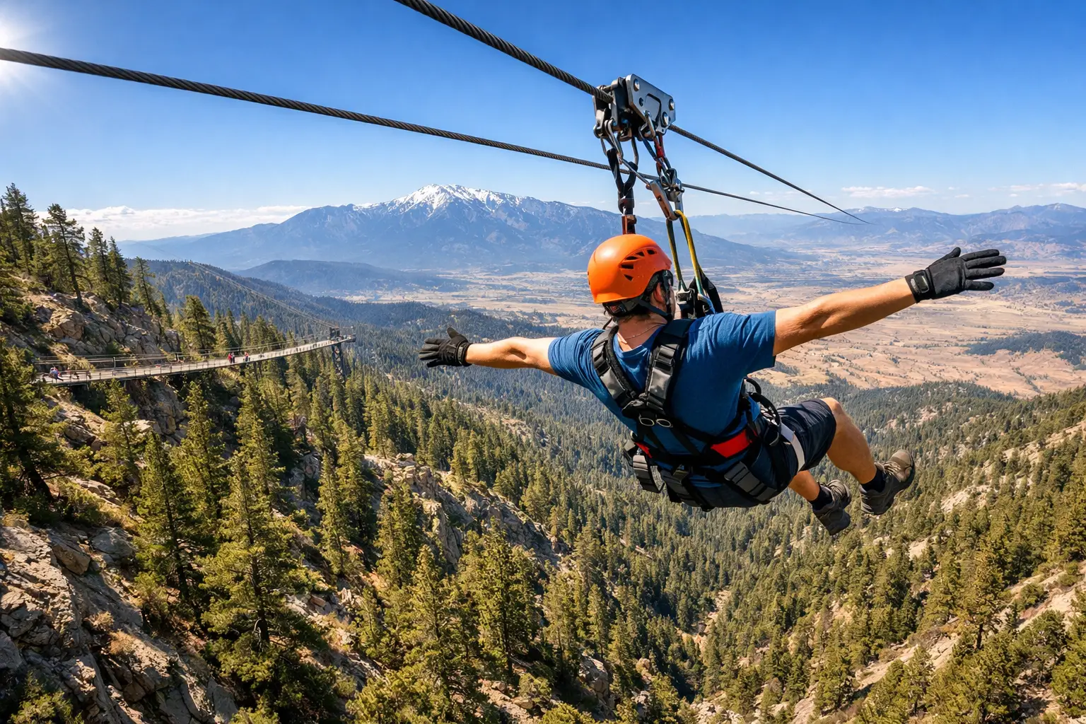 Try the Big Bear Zipline Tour