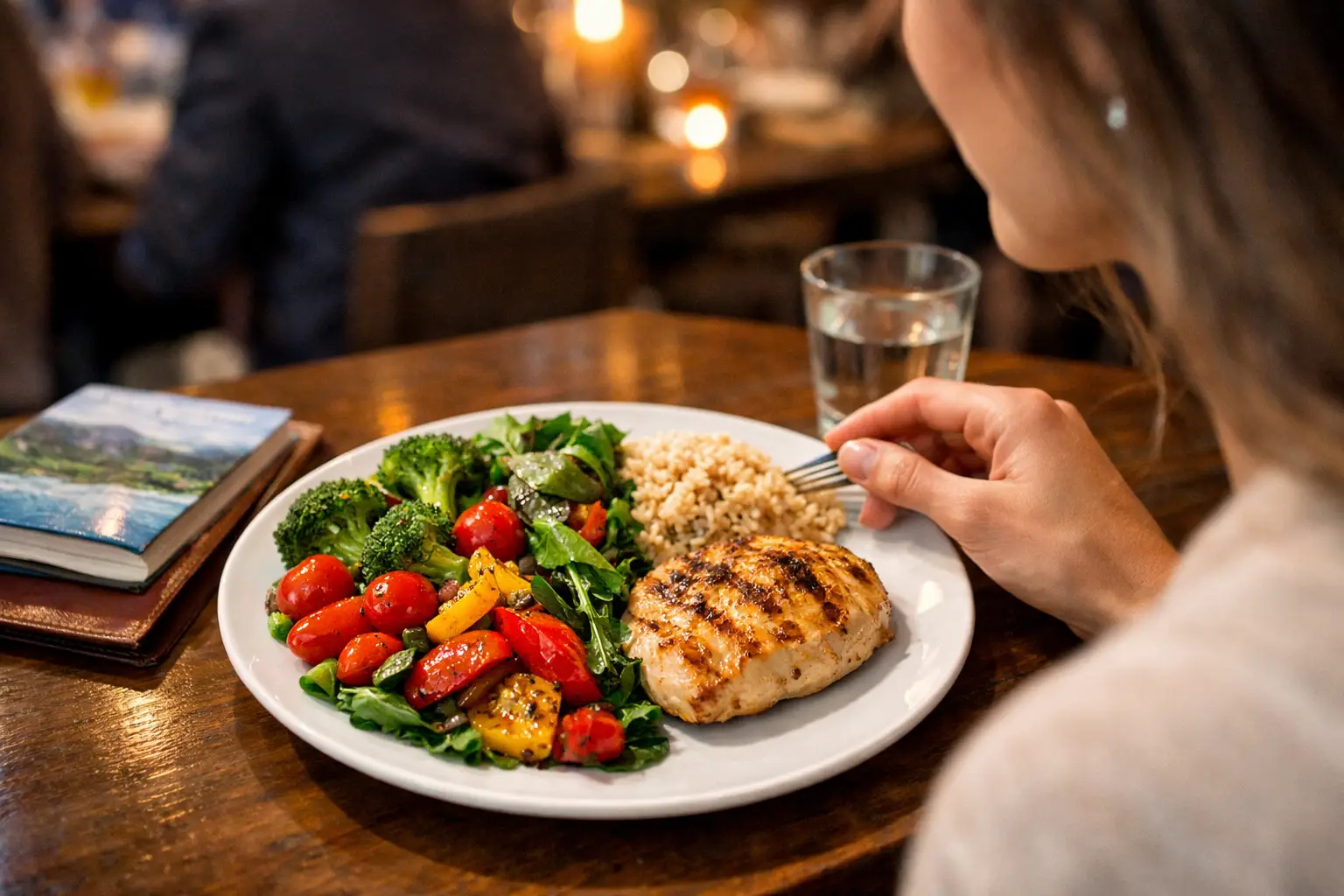 Use the Half Plate Vegetables Rule at Every Restaurant