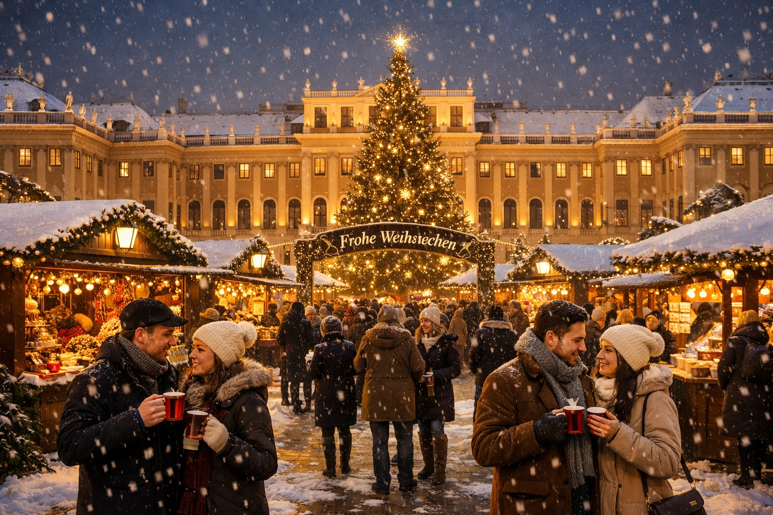 Vienna Christmas Market in Vienna Austria