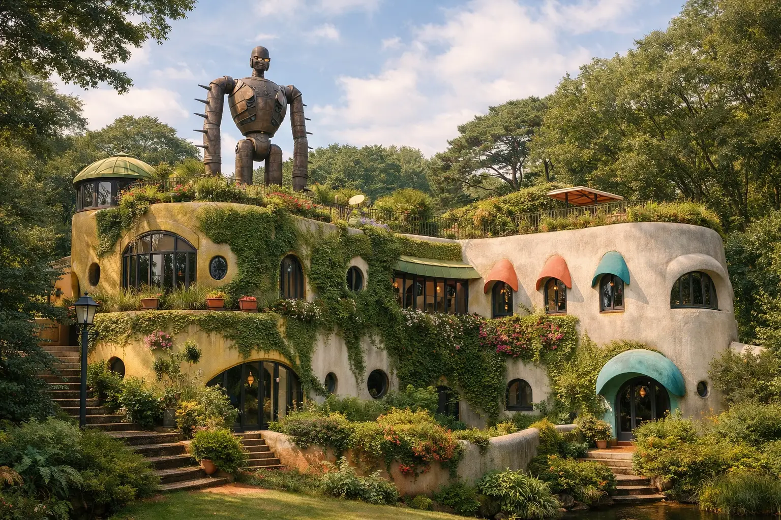 Visit the Ghibli Museum in Mitaka
