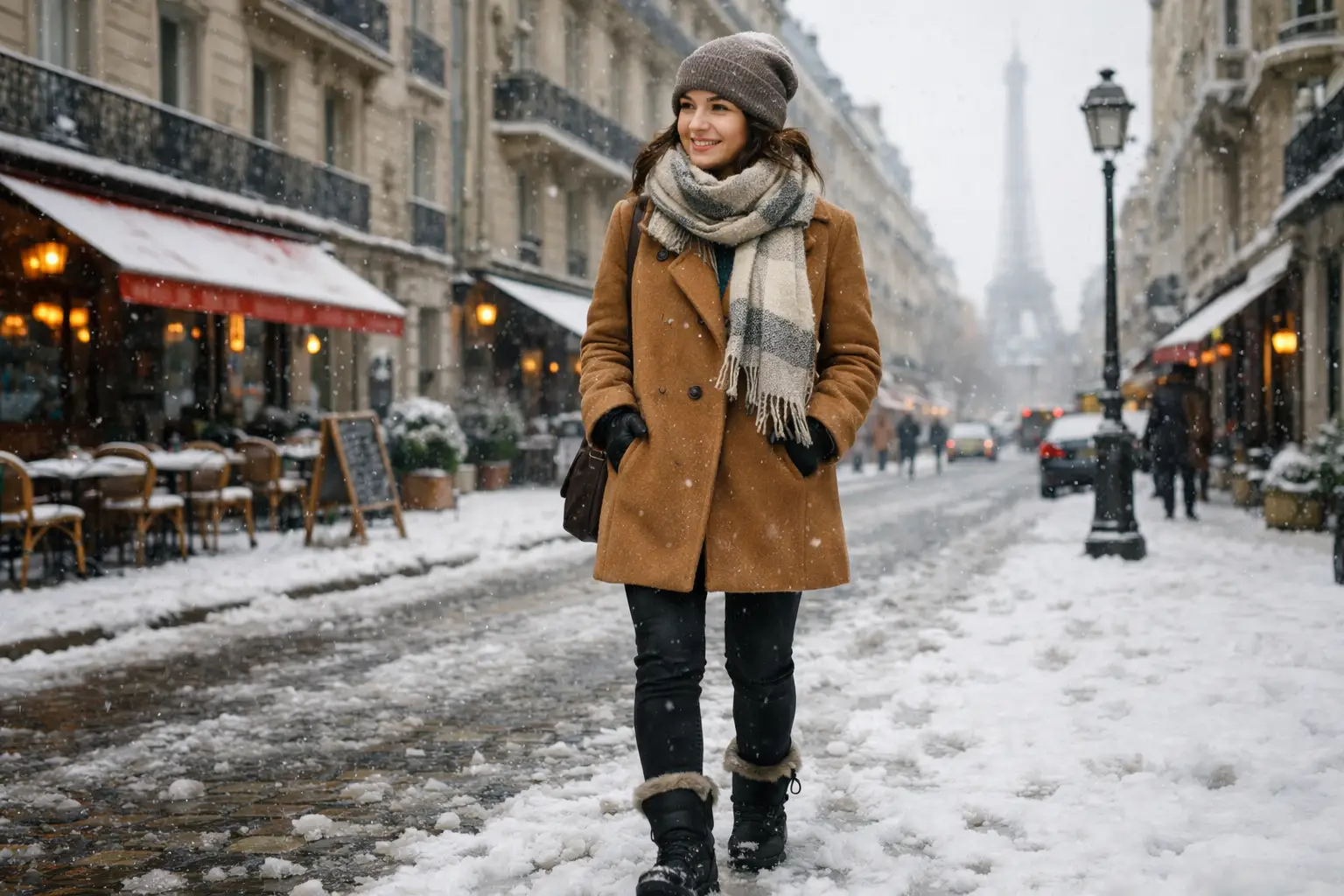 Winter Outfit for Cold Cities in France