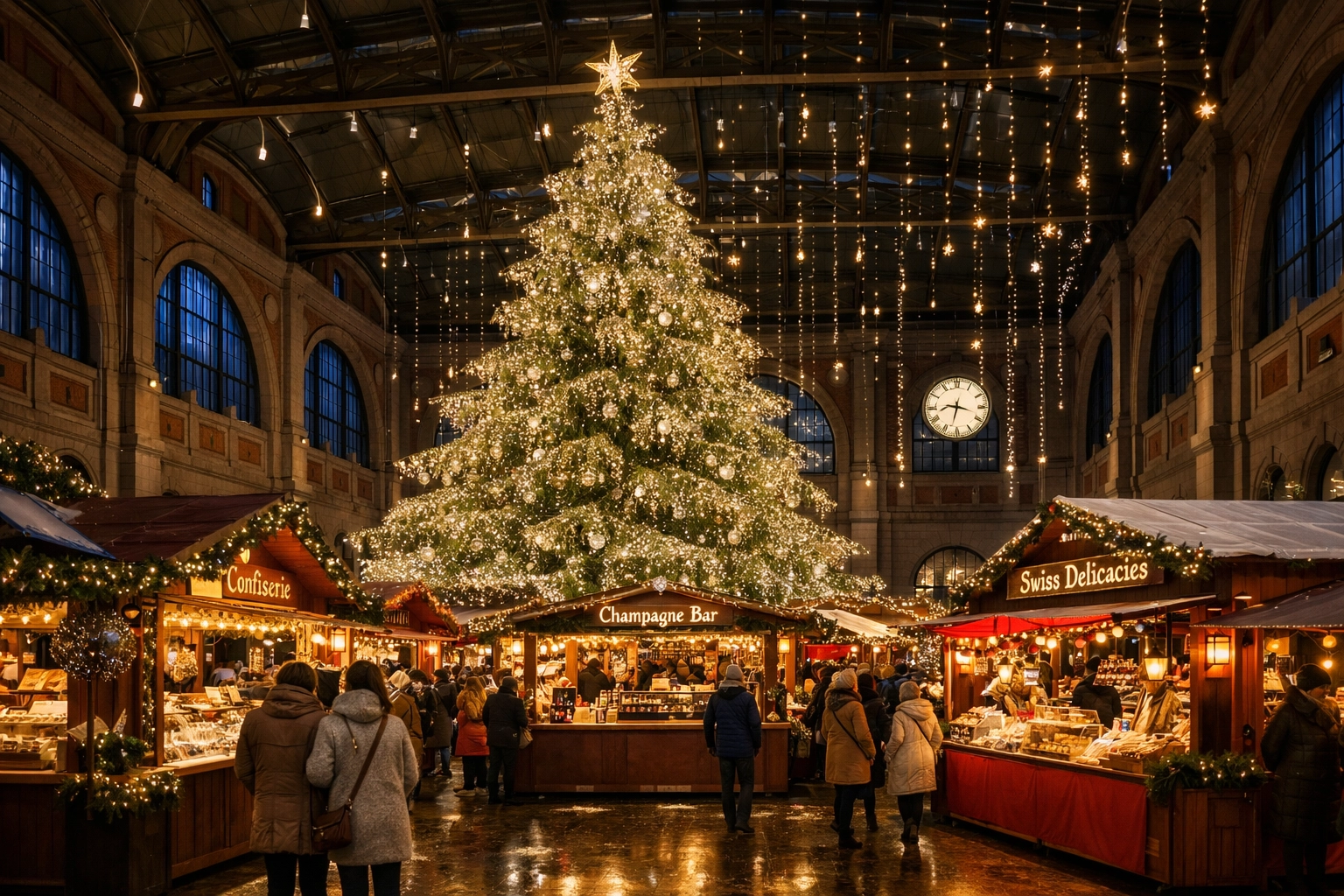 Zurich Christmas Market in Zurich Switzerland
