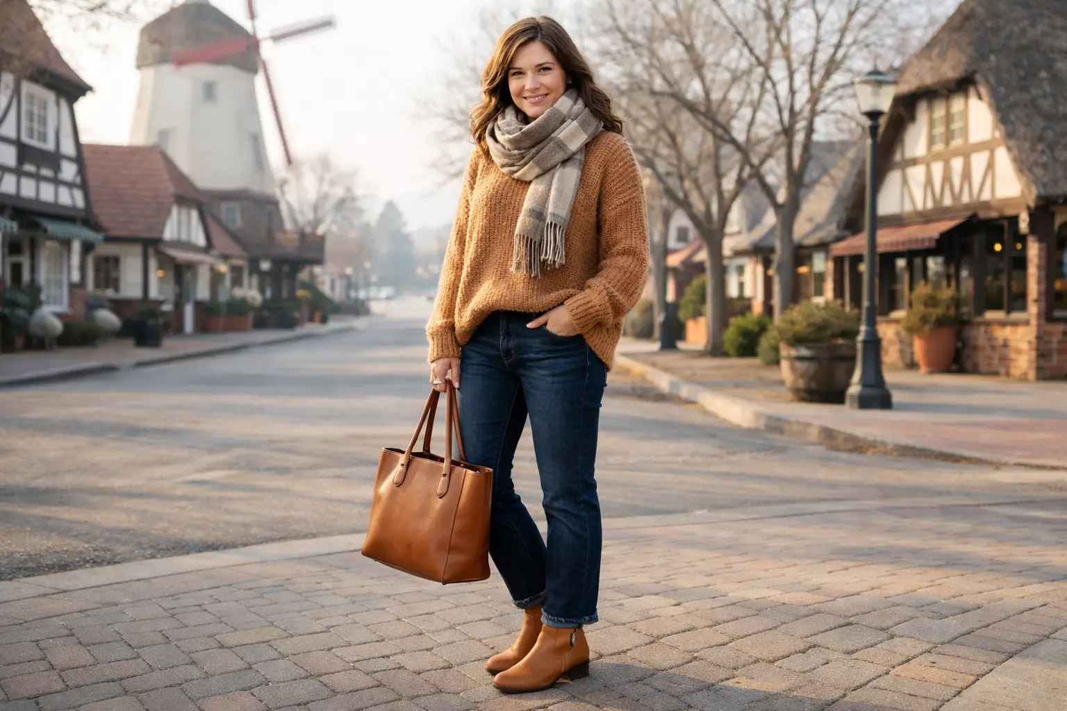 The Cozy Winter Sweater and Jeans Outfit