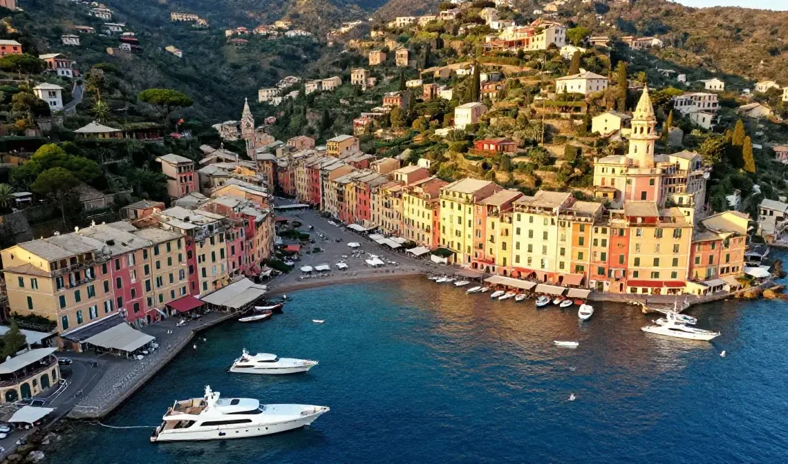 instagrammable spots in portofino italy