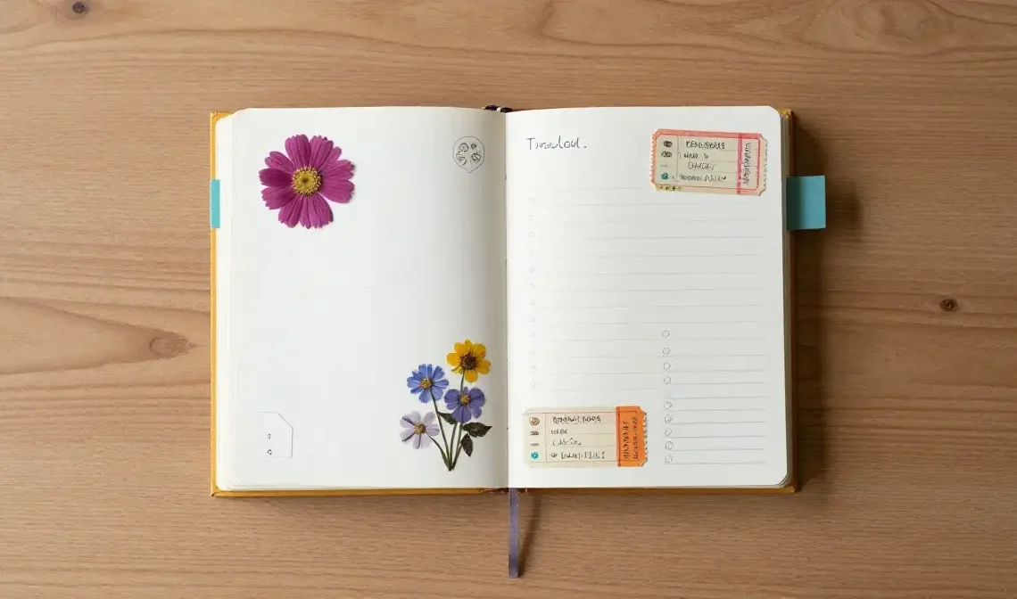 travel journal examples