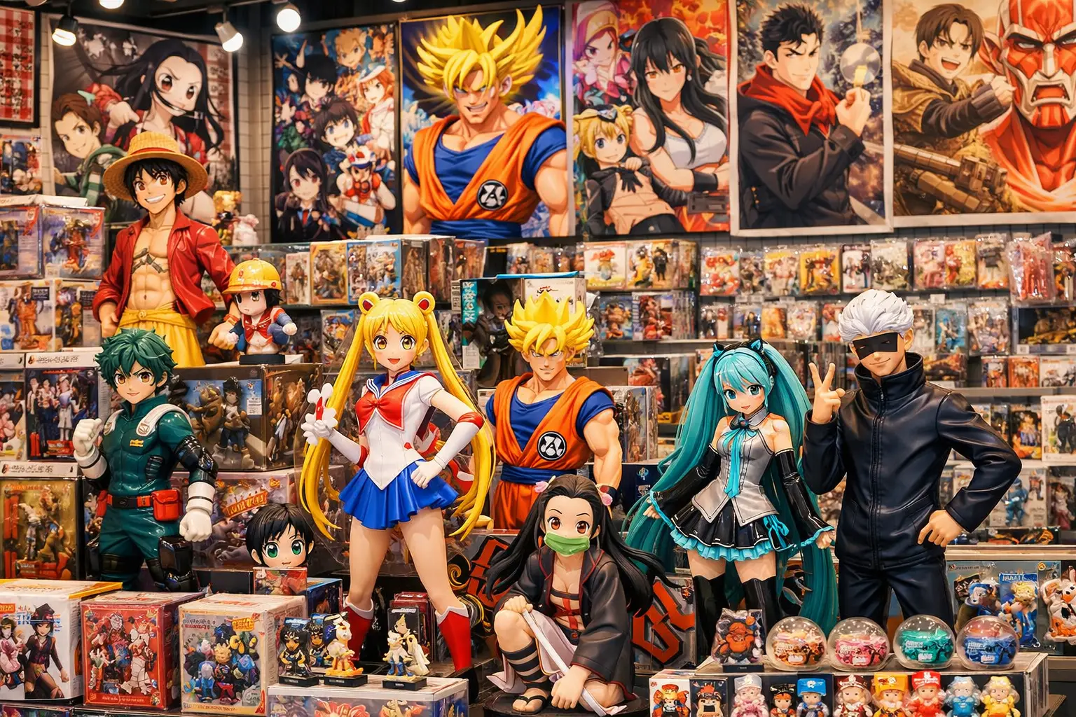 Anime and Manga Merchandise