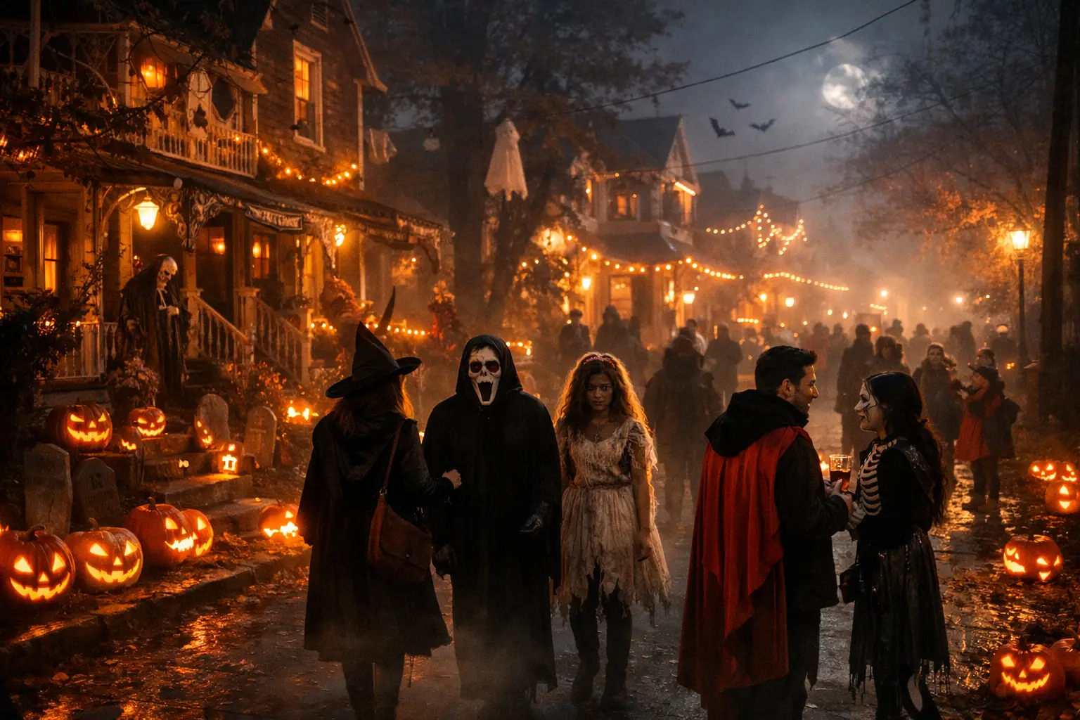 Attend Halloween Events and Tours