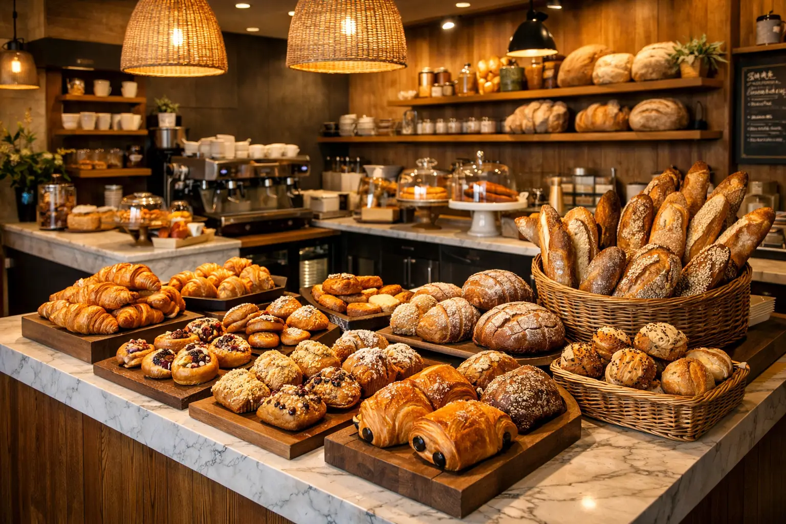 Bakery Cafe Fresh and Stylish