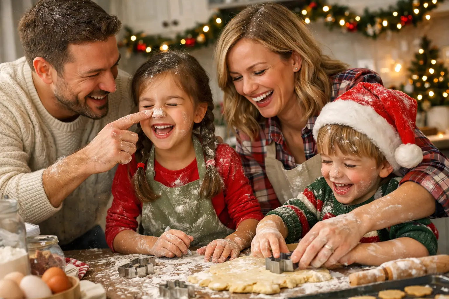 Baking Together in the Kitchen
