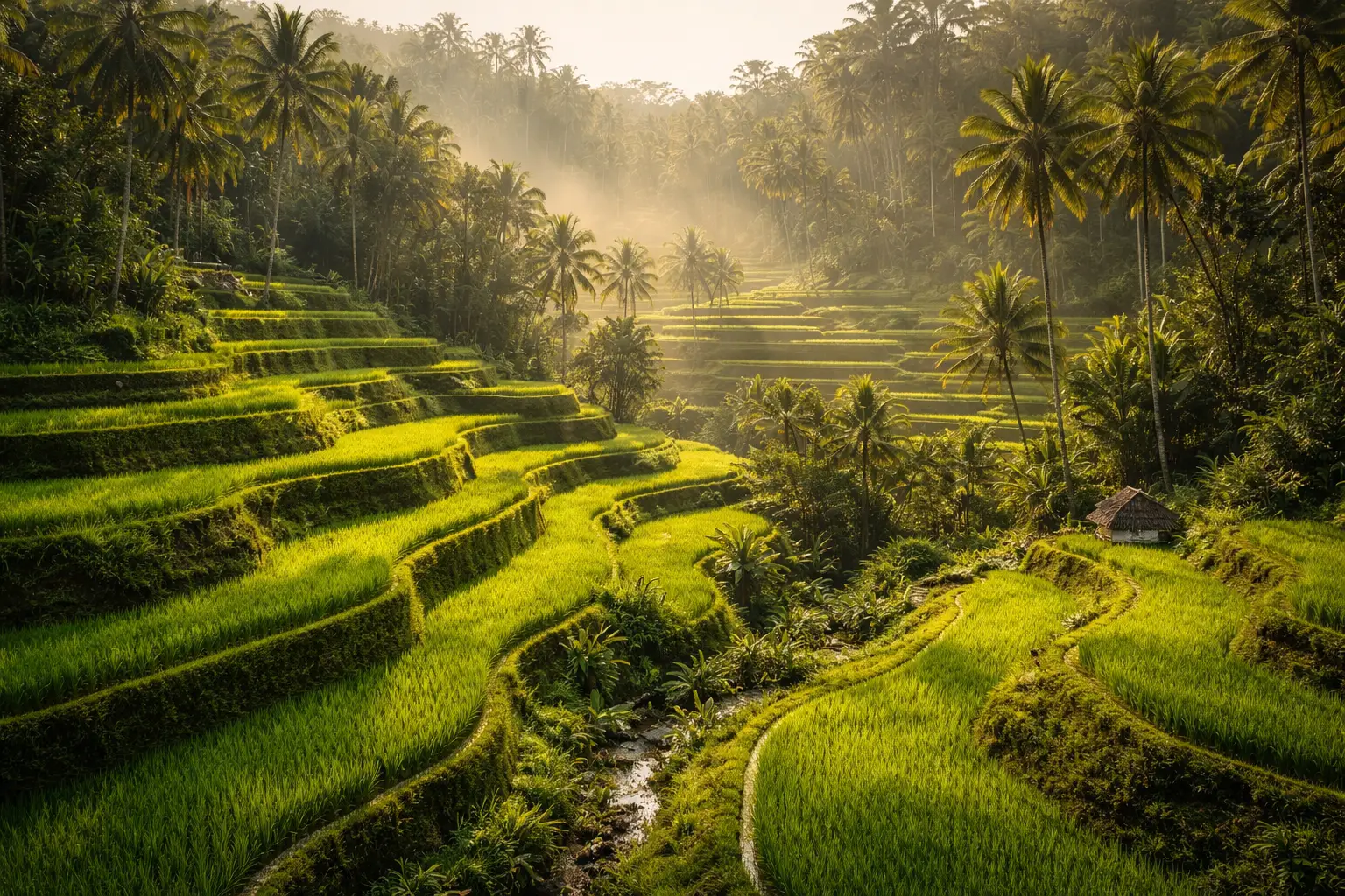 Bali Rice Terraces Indonesia