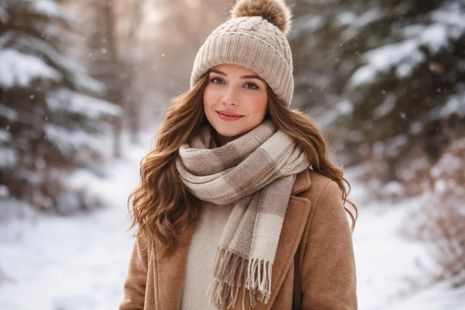 Beanie and Scarf Combo