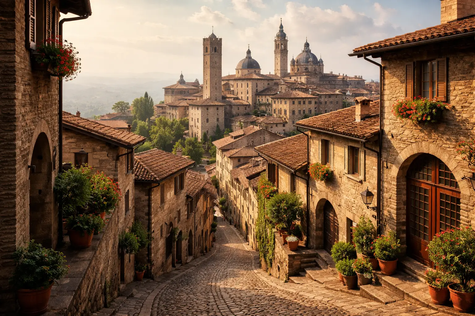 Bergamo Old Town