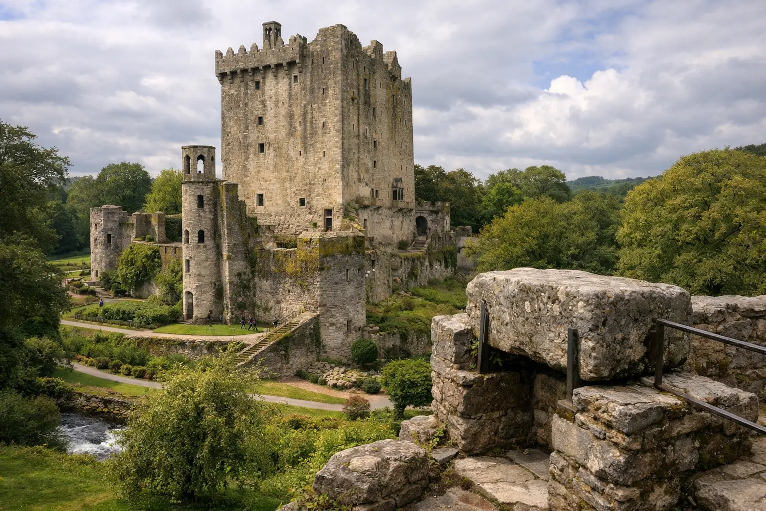 Blarney Castle and Stone