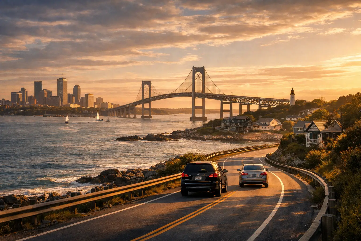 Boston to Newport Road Trip