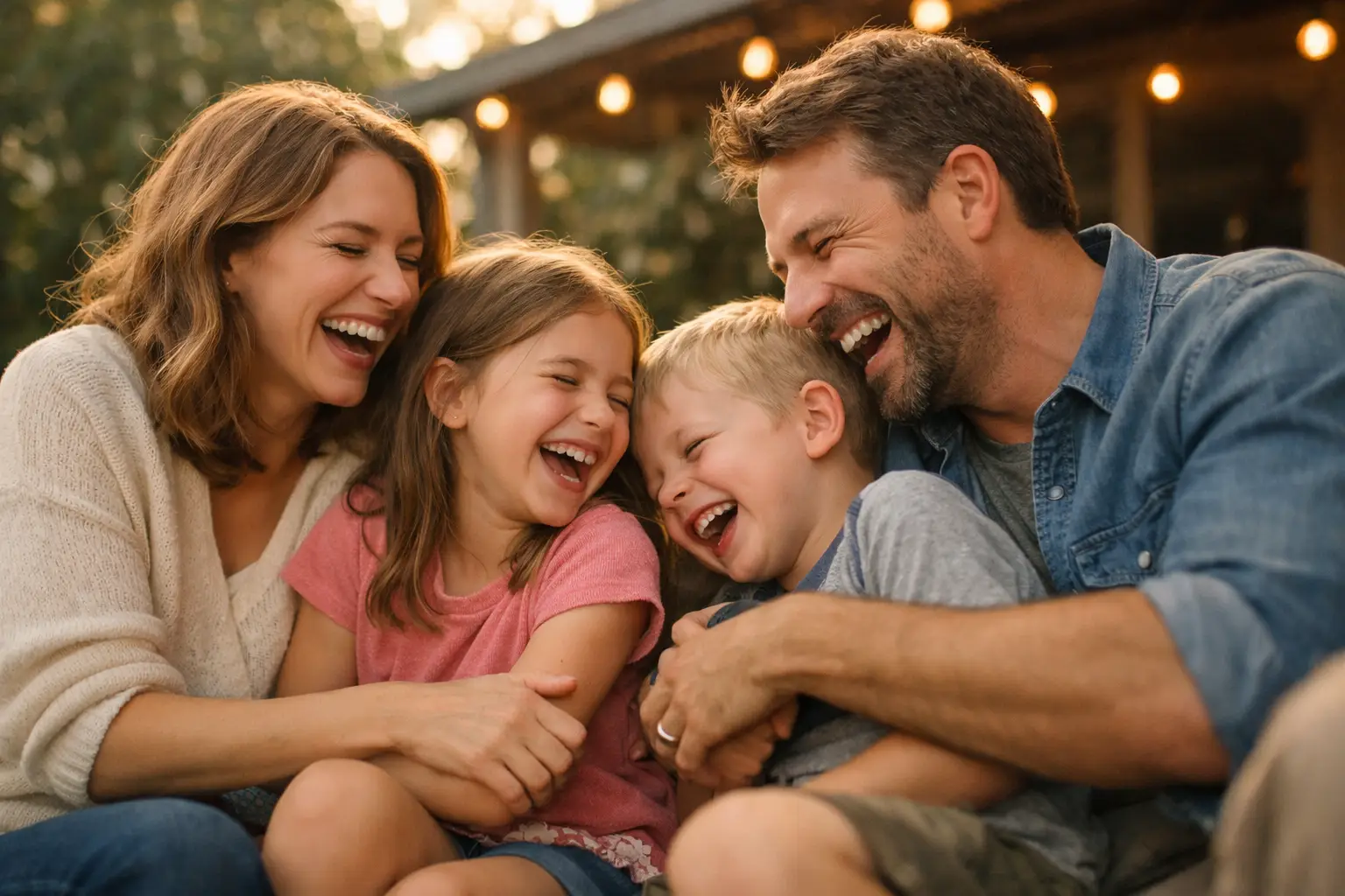 Candid Laughing Shot