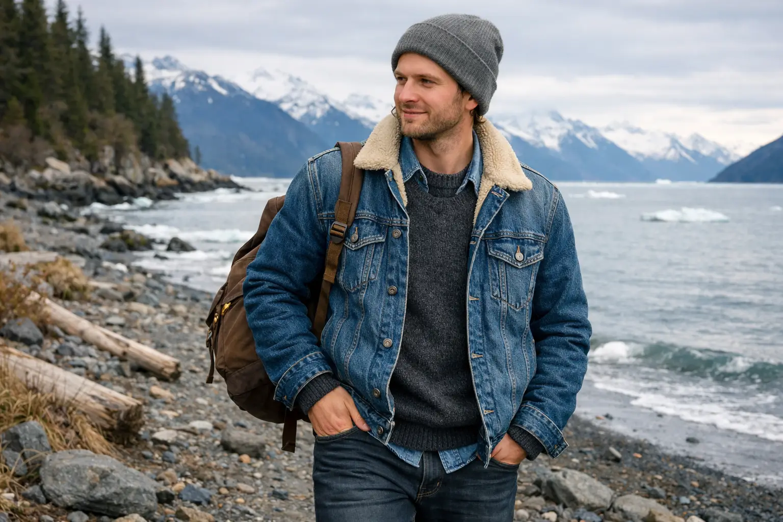 Casual Layered Denim Outfit