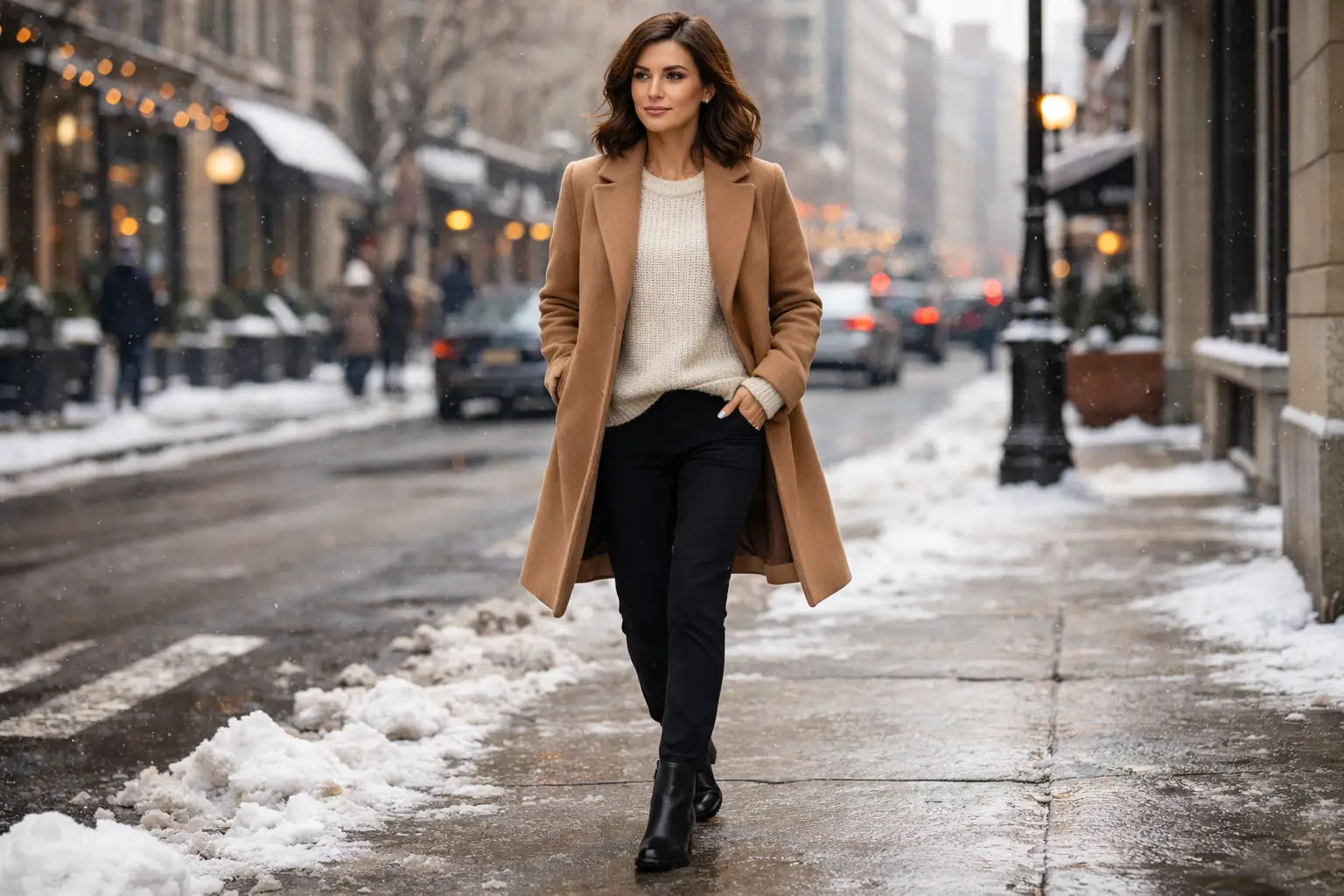 Classic Wool Coat Outfit