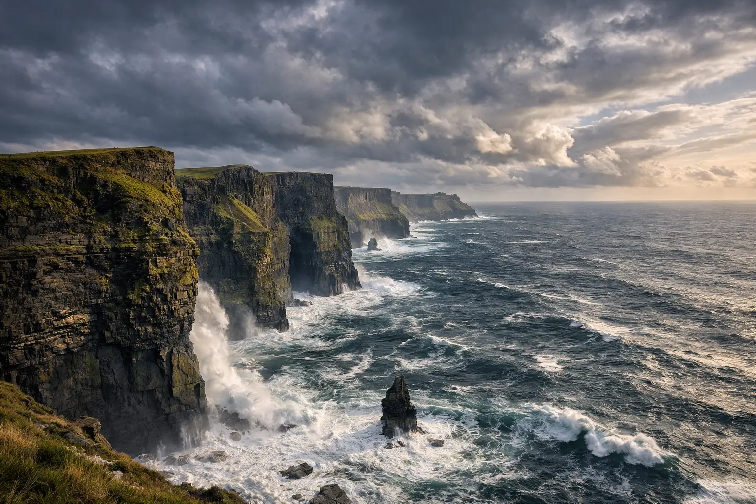 Cliffs of Moher Dramatic Coastal Views
