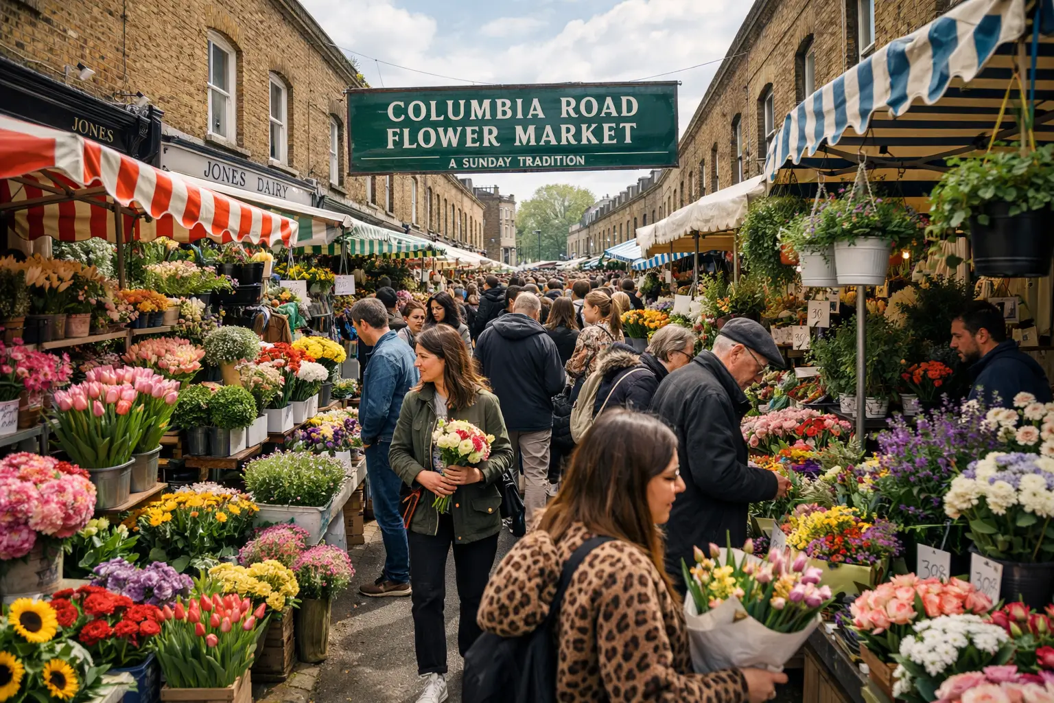 Columbia Road Flower Market A Sunday Tradition