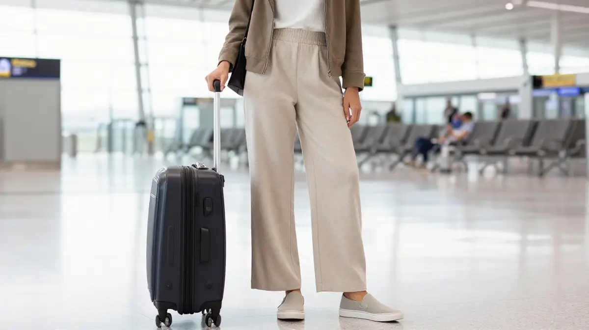 Comfortable Travel Day Outfit for Flights