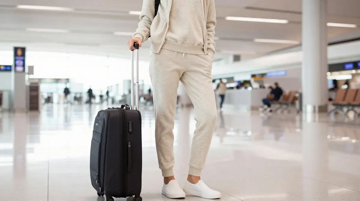 Comfortable Travel Day Outfit for Flights