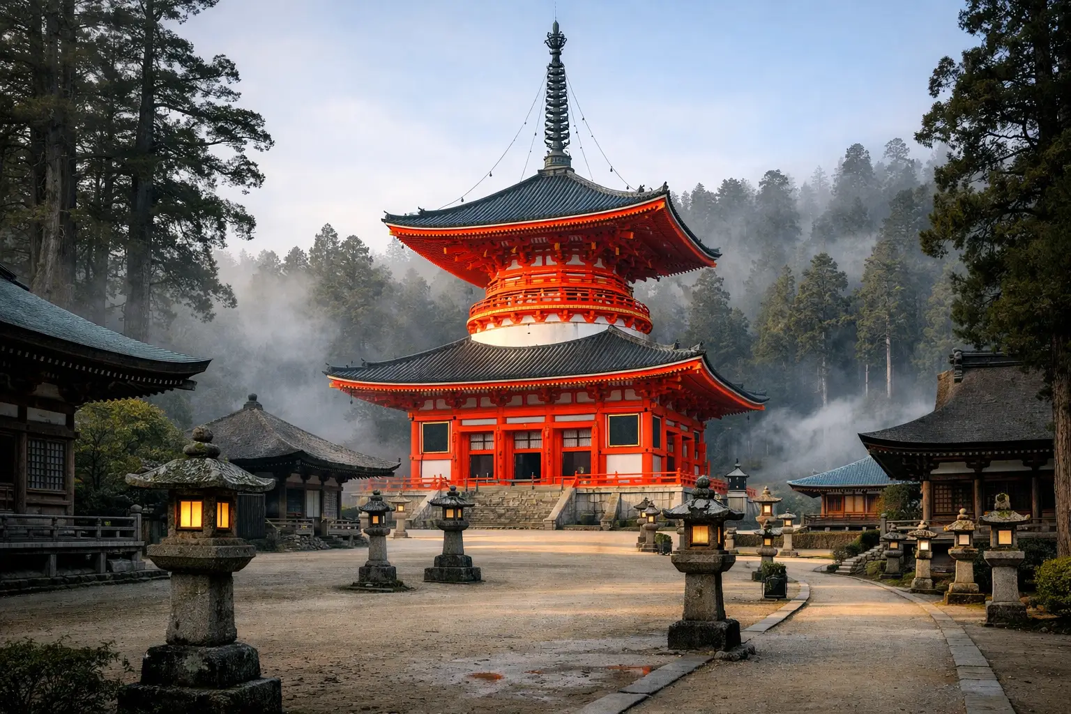 Danjo Garan Temple, Koyasan