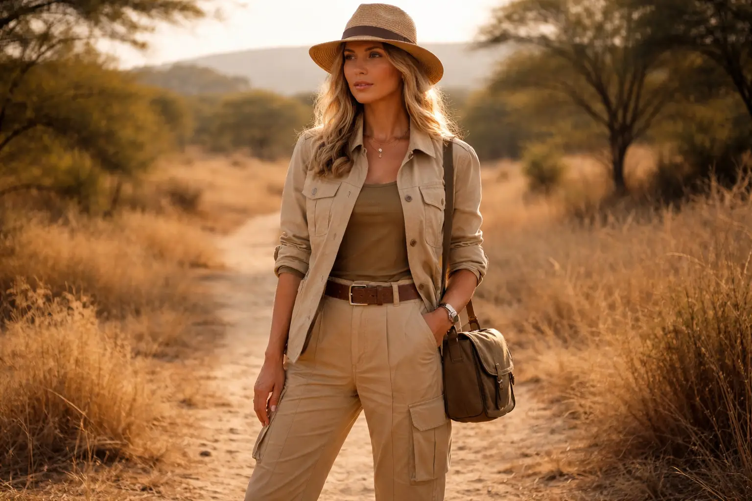 Earth Tone Monochrome Outfit