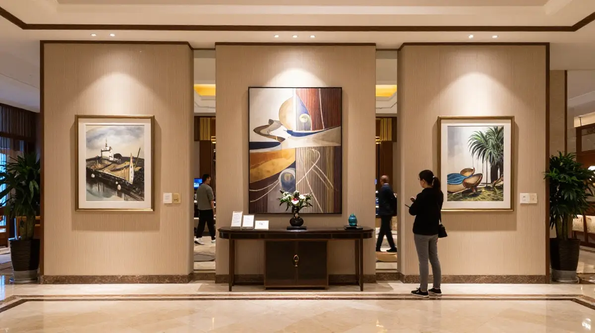 Enjoy Hotel Lobby Displays