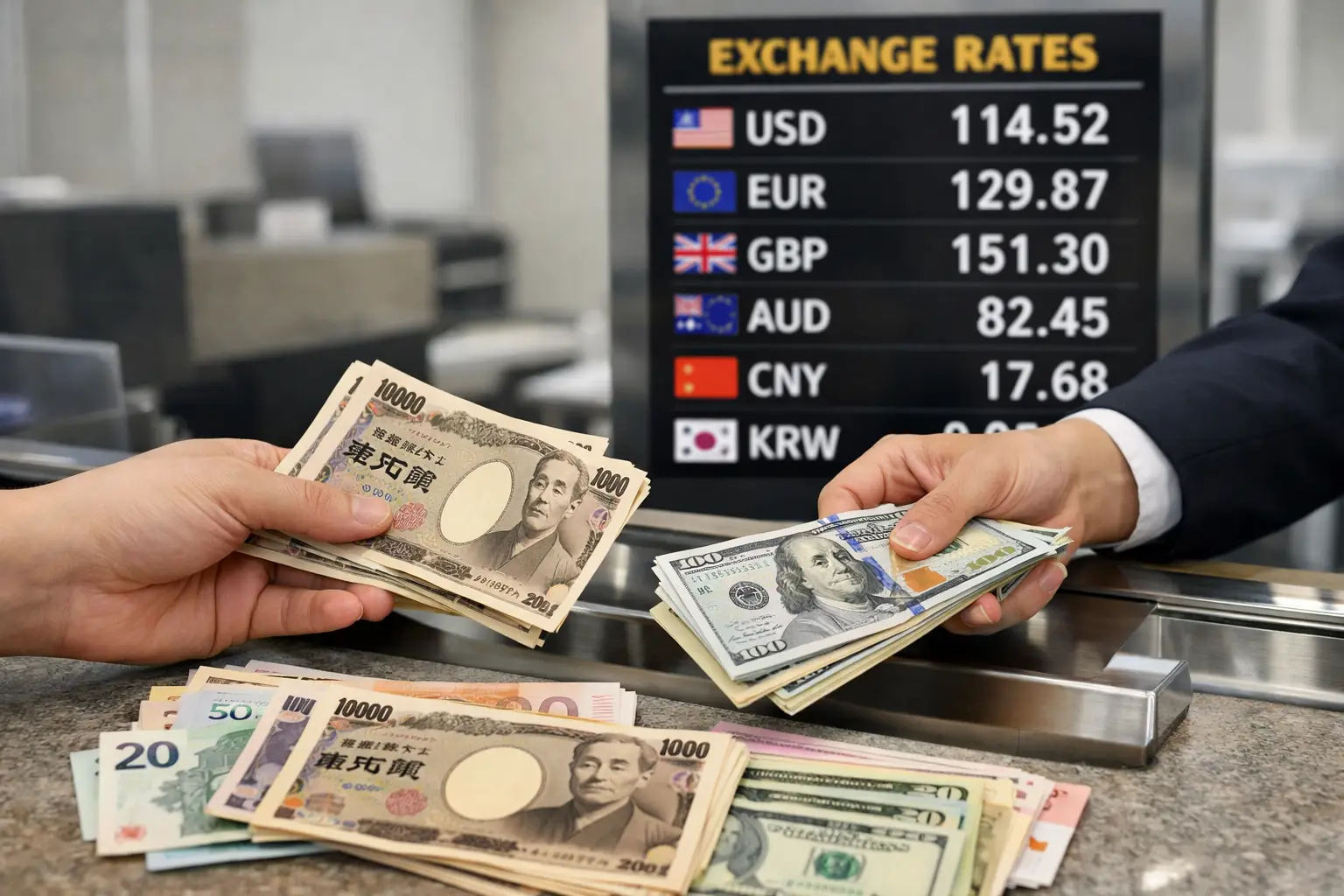 Exchange Currency Before You Arrive