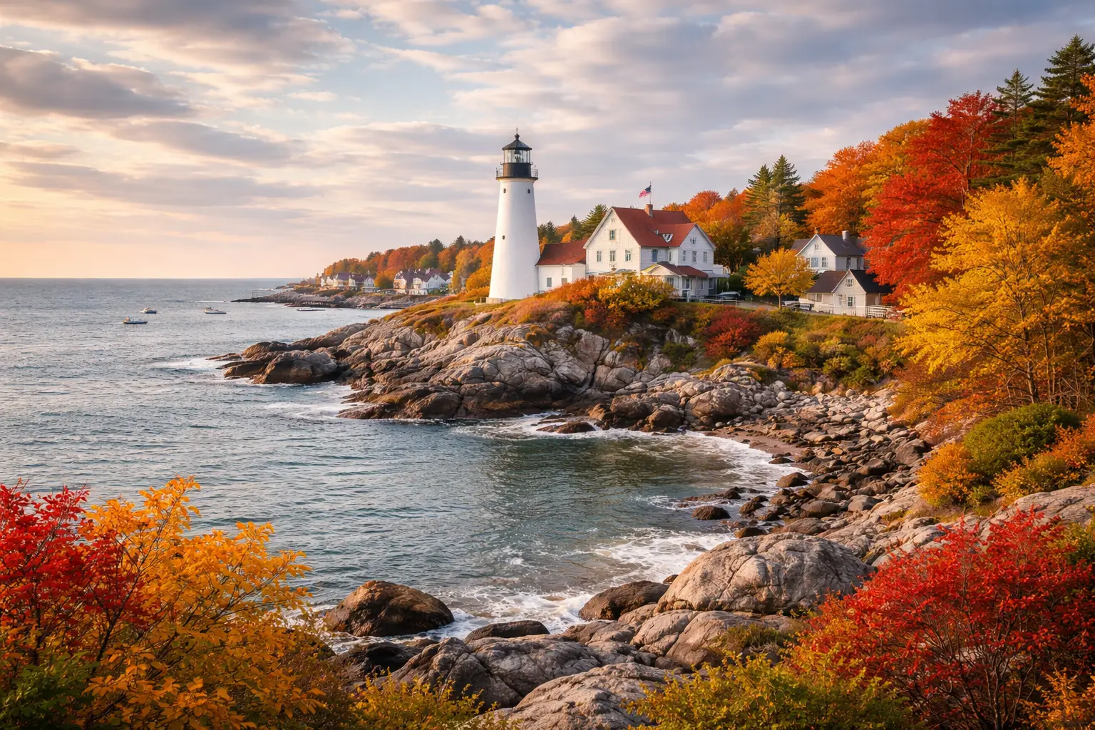 Explore Coastal Towns in Autumn
