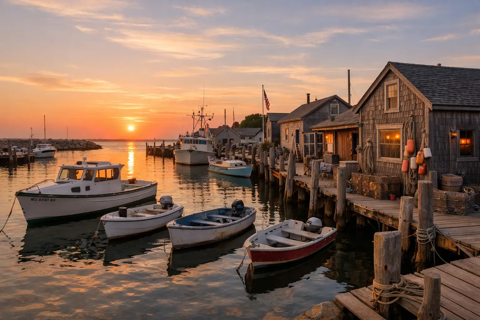 Explore Menemsha Fishing Village