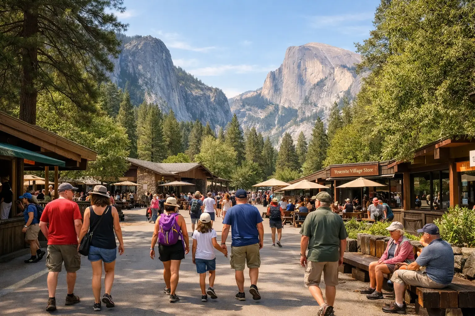 Explore Yosemite Village