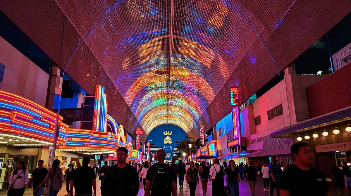 Explore the Fremont Street Experience